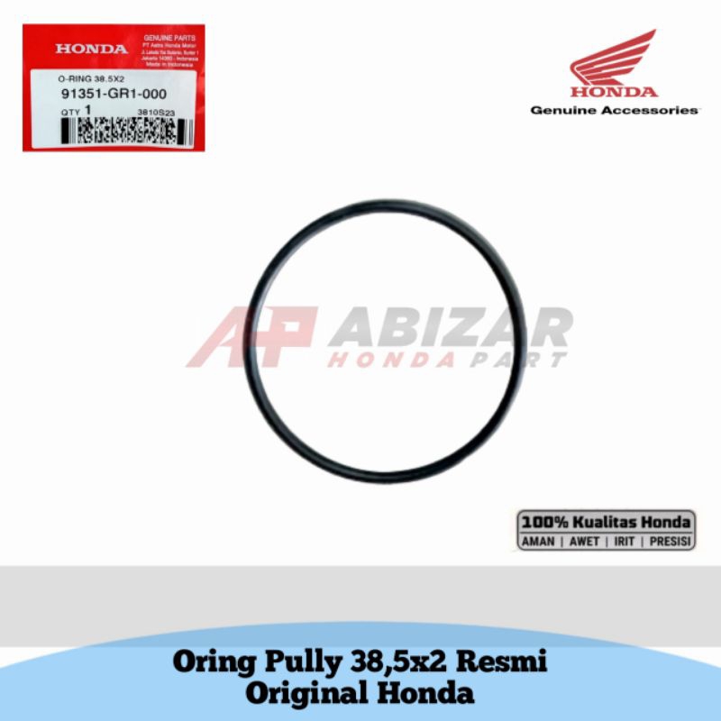 91351-GR1-000 O แหวน Pully 38.5x2 Beat คาร์บูเรเตอร์ Beat Fi Beat Esp Vario คาร์บูเรเตอร์ Vario Fi V