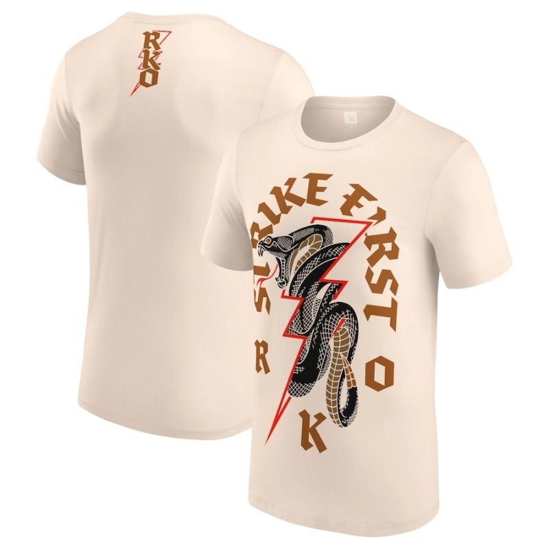 เสื้อยืด WWE RANDY ORTON STRIKE FIRST BOLT