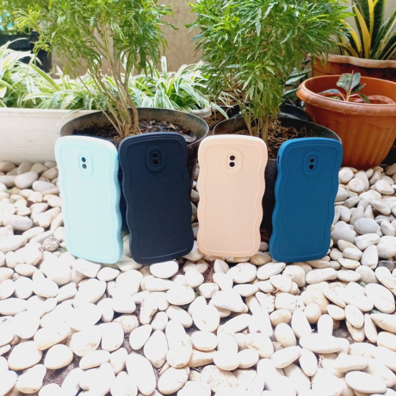 Samsung Galaxy J3 pro 2017 Softcase Wave ป้องกันกล้อง Samsung SM-J330F J330F J330G SM-J330G SM-J330F