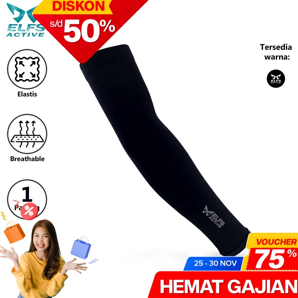 SIKU READY TO SEND ELFS ACTIVE Elbow Protector Arm Cuff Pad Arm Sleeve Sports Cuff