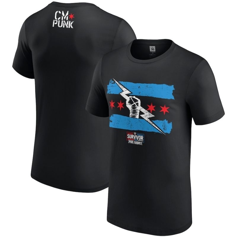 เสื้อยืด WWE CM PUNK RETURN OF CM PUNK