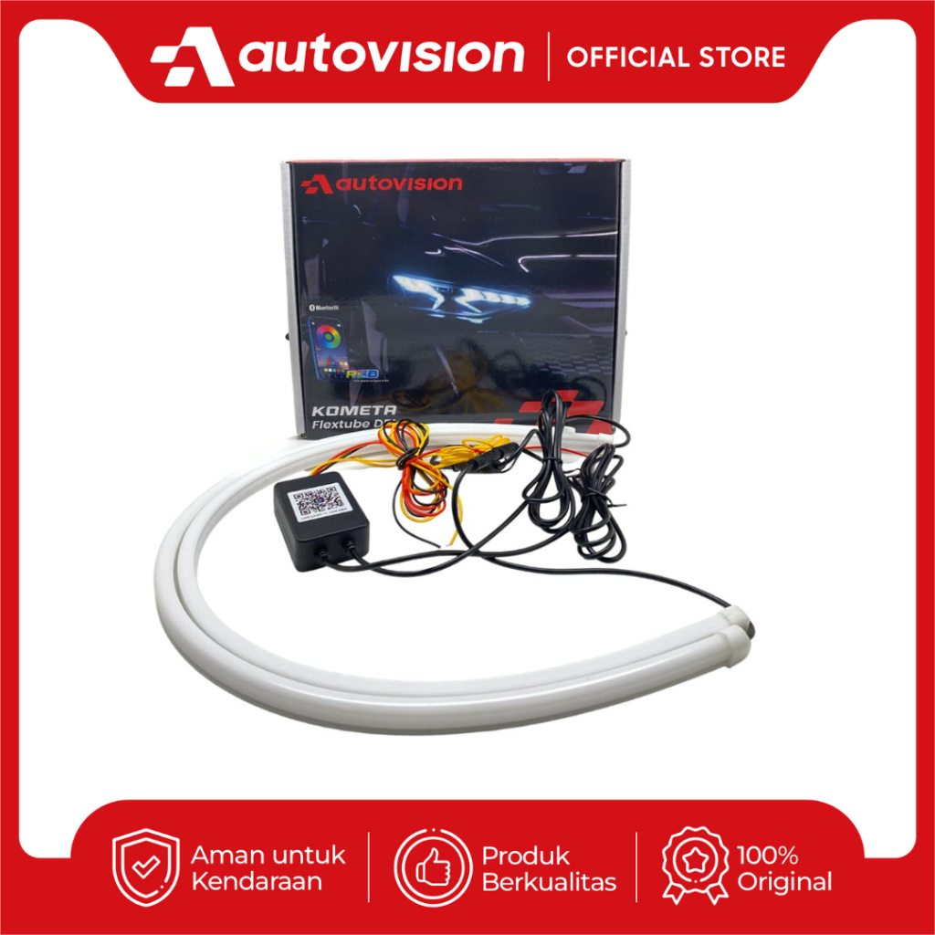 DRL Cometa Flextube Baleno RGB & Bianca White 12 V