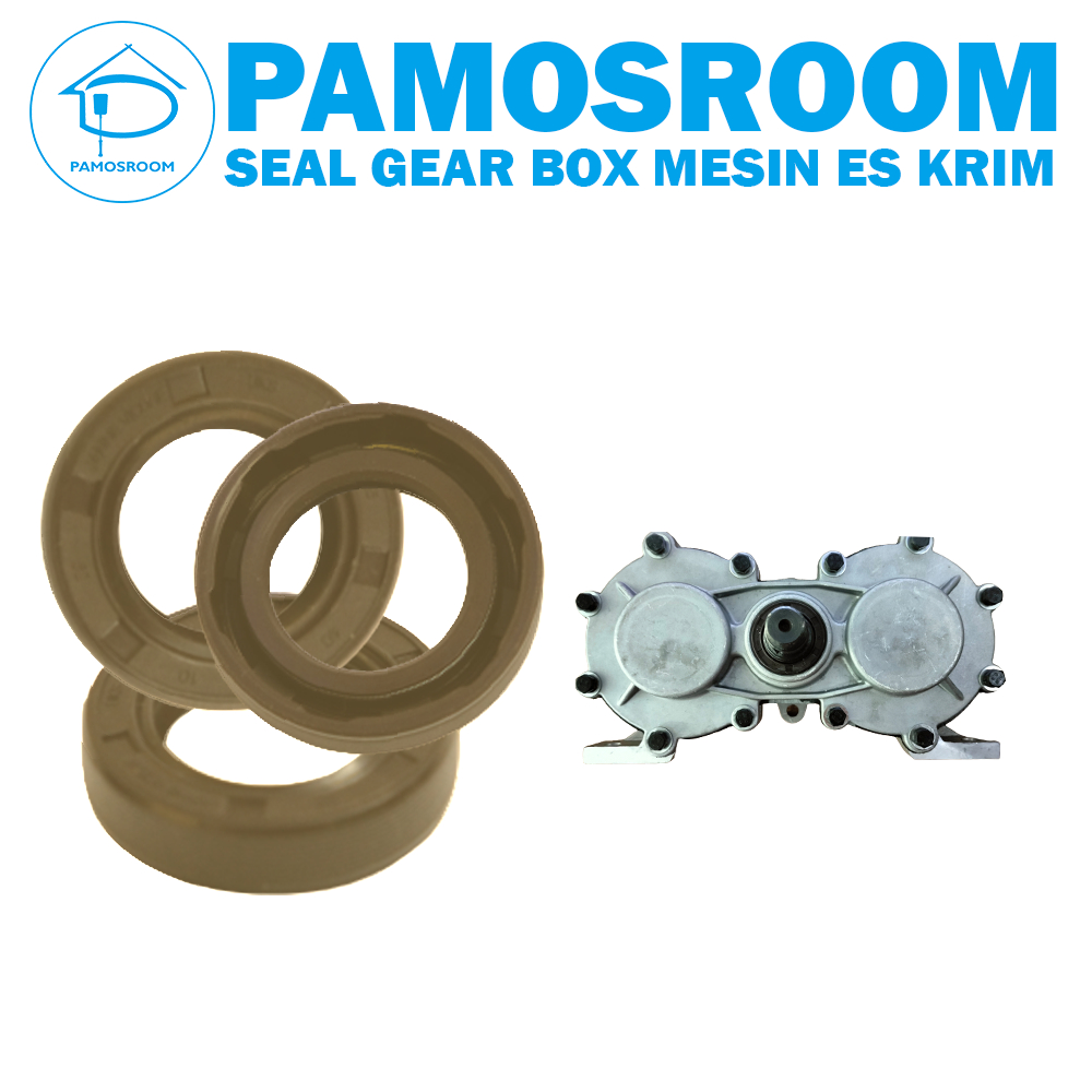 MESIN Pamosroom Seal Gear Box Ice Cream Machine 818T และ 818F Rubber Seal Gear Bo