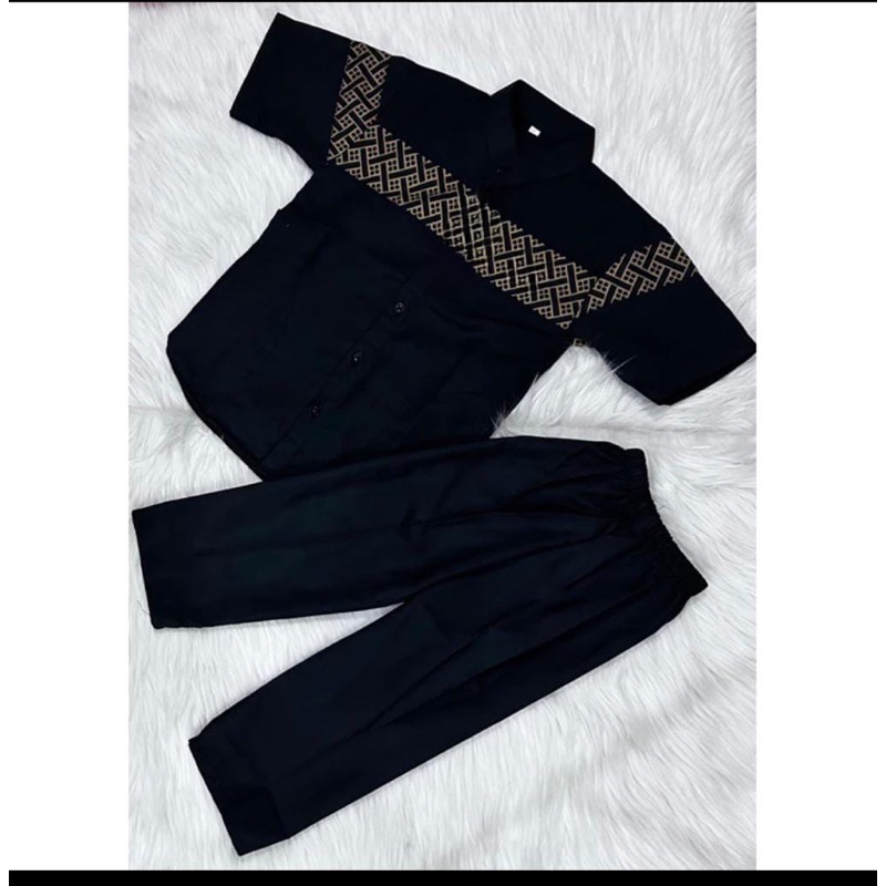 สามารถปักบน PLACE/ใหม่ล่าสุด CHILDREN& 39;S BRICK BATIK KOKO/CHILDREN& 39;S เสื้อผ้าชุดสําหรับ 1-10 