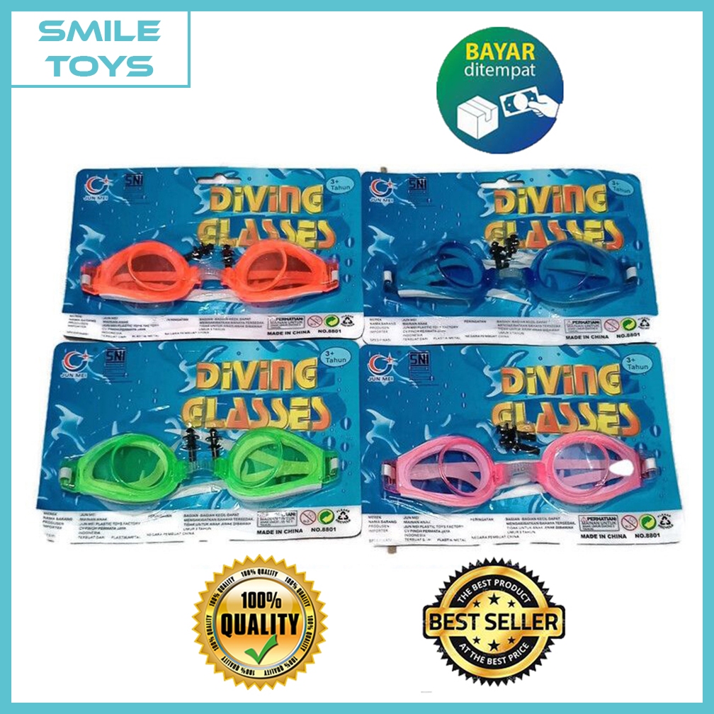SM - GOGGLES SWIMMING / CHILDRENS SWIMMING GOGGLES / กระจกดําน้ํา