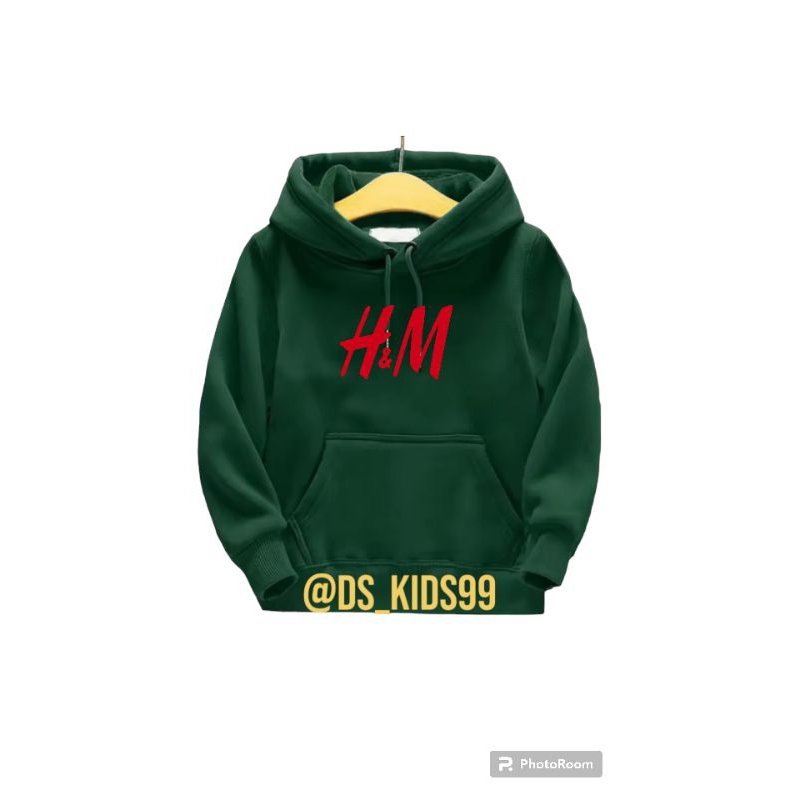 KATUN CHILDRENS HOODIE พร้อม H&M MOTIF สําหรับเด็กผู้หญิงและเด็กผู้ชาย AGE 1 2 3 4 5 6 7 8 9 10 11 1