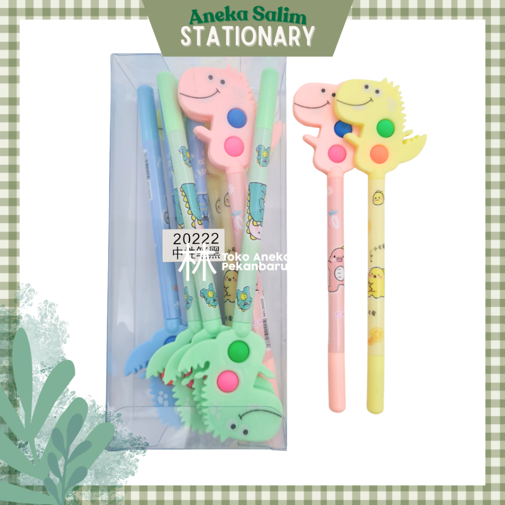 Anekasalim - ปากกาแฟนซี Dino Pop It 20222