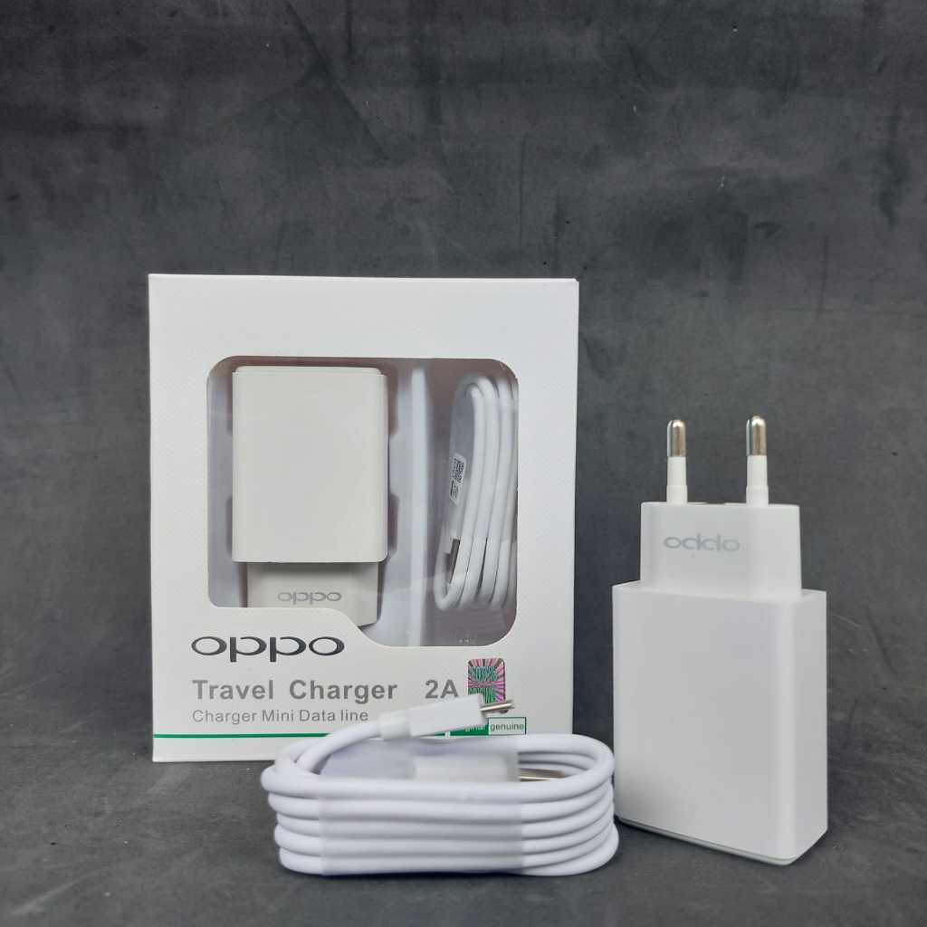 เครื่องชาร์จ Oppo 10W Micro USB 2A-5V ของแท้ 100% | Travel Carger Cas Casan Oppo Original F7 F5 F3 F