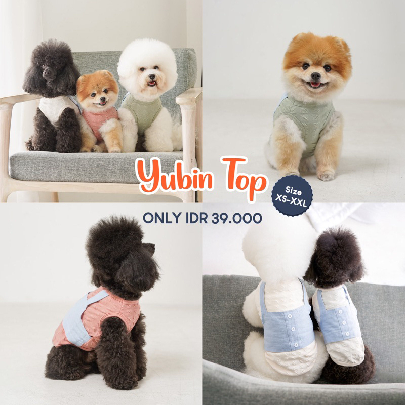 Pawlovin - Yubin Top Cat & Dog Clothes