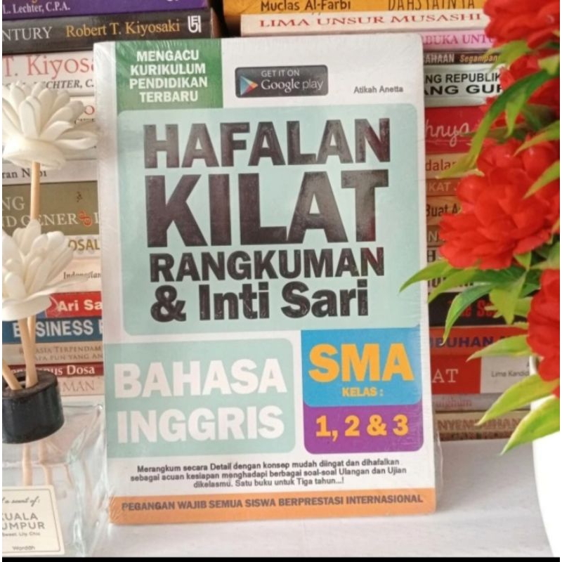 หนังสือต้นฉบับของแฟลช MEMORIZATION OF RANGE & CORE SARI B.INGGRIS สําหรับ SCHOOL สูง