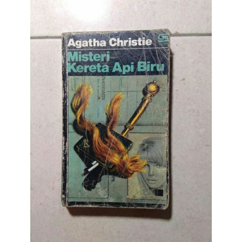 นวนิยายลึกลับรถไฟสีฟ ้ า โดย agatha christie, พิมพ ์ ครั ้ งแรก 1985