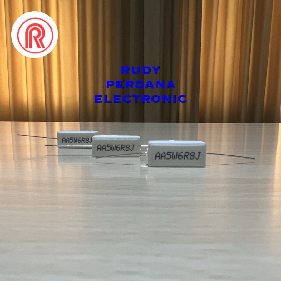 5 วัตต์ 5W 6.8OHM 6.8 OHM 6.8R 6R8 RESISTOR