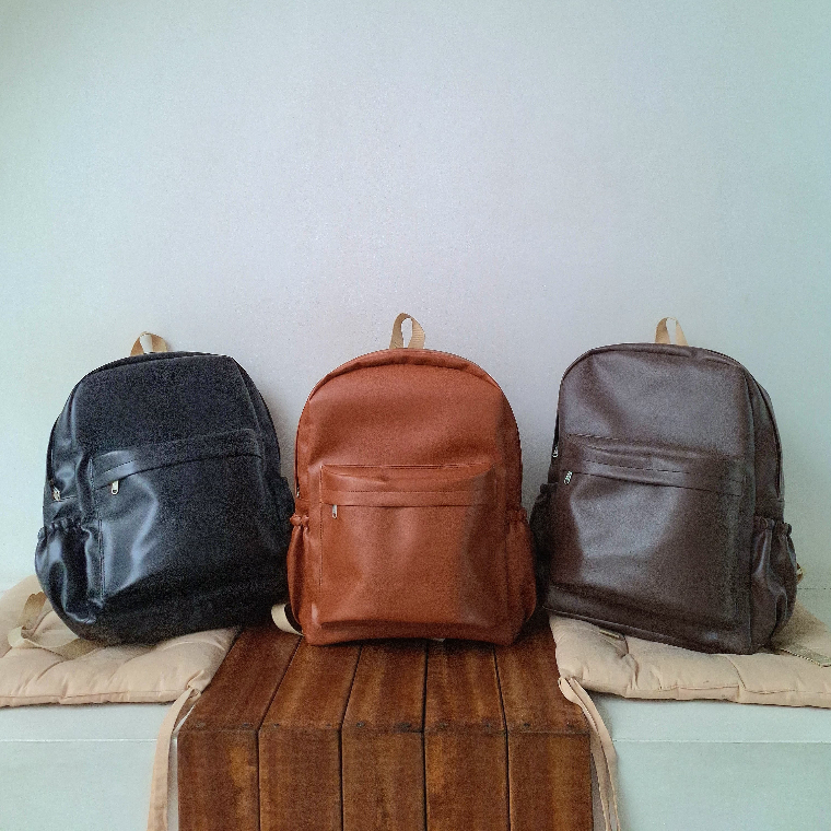 Jimin Backpack by Aully Bag - กระเป๋าเป้ Unisex - กระเป๋าเป้นักเรียนหญิงชาย - กระเป๋าเป้วิทยาลัย - ก