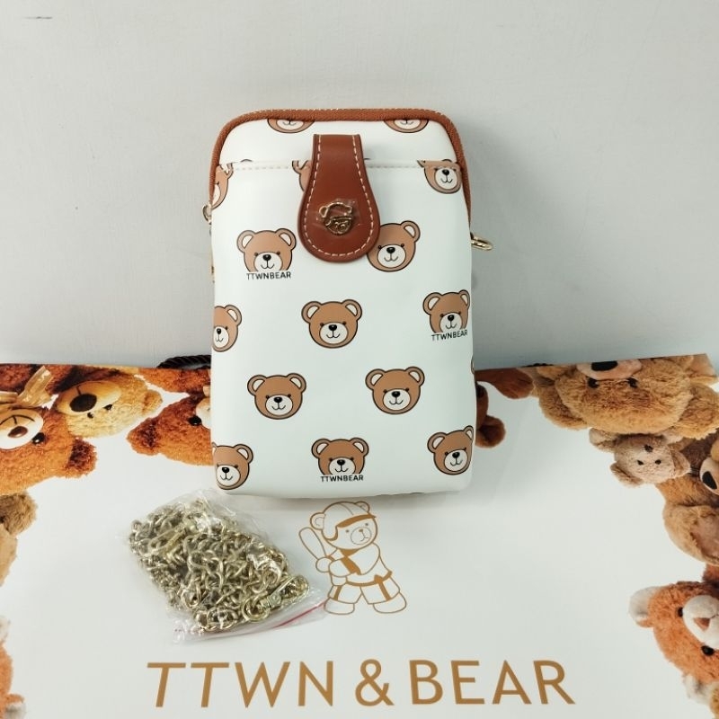Ttwn Bear Original TT2071 กระเป๋าสะพายไหล่ สําหรับสตรี TTWNBEAR