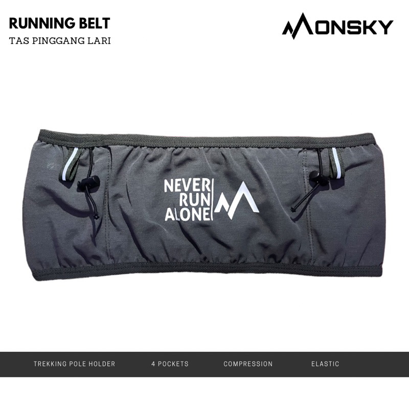 Monsky Running Belt กระเป๋าคาดเอว เข็มขัดวิ่ง