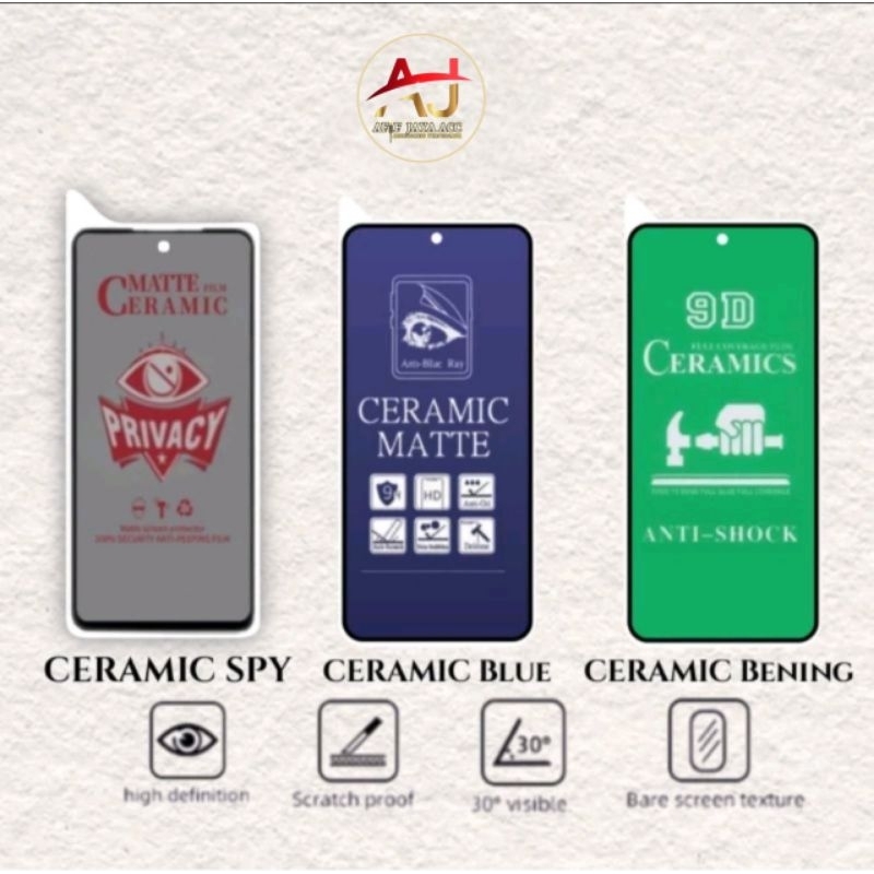 TG กระจกนิรภัยเซรามิค Spy Parivacy Xiaomi Redmi หมายเหตุ 9 PRO/RM หมายเหตุ 9 PRO MAX/RM หมายเหตุ 9S)