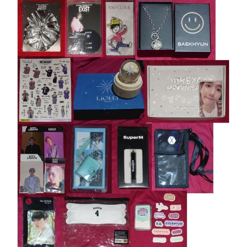 PHOTOCARD/MERC OFFICIAL Baekhyun EXO พร้อม