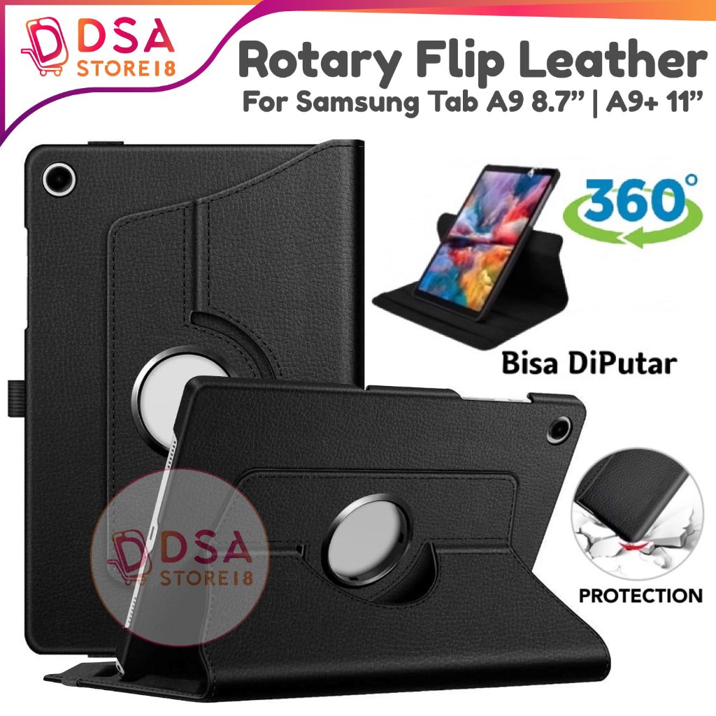 เคส Samsung Tab A9 Plus / Samsung Tab A9 A9+ เคสฝาพับแบบหมุน