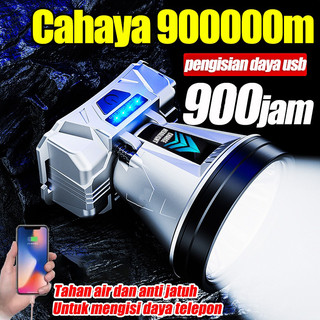 Headlamp outdoor senter kepala 300 watt super terang Anti Air senter kepala led zoom senter awet