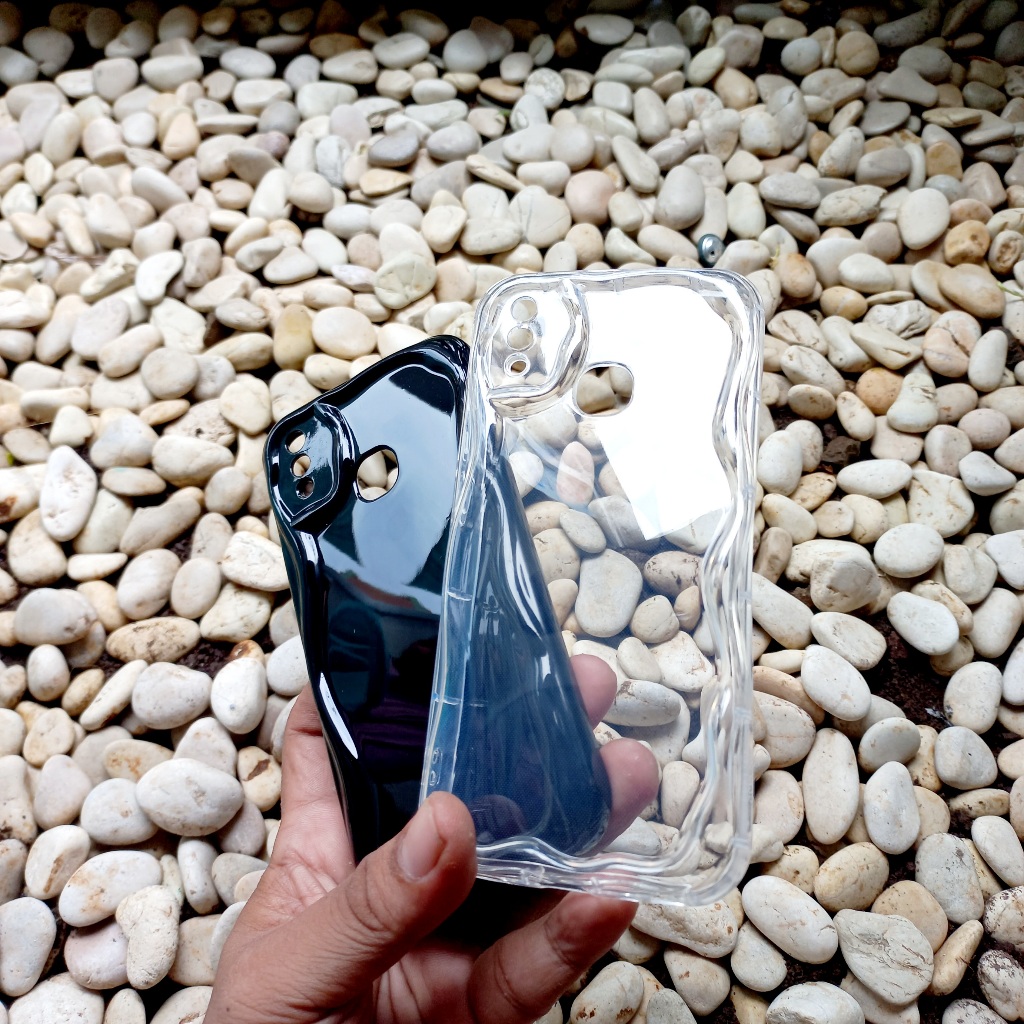 Vivo 1816 1817 1811 PD18BF EX1814 1815 V18A V1818T 1807 1814 Softcase ถุงลมนิรภัยใสและสีดํา Vivo Y91