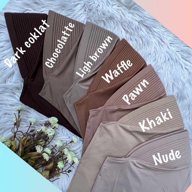 Ready trxe3E8q Sporty Hijab Instant Hijab Sporty Sports Hijab Plain Spandex Premium สัตว์เลี้ยงขนาดใ