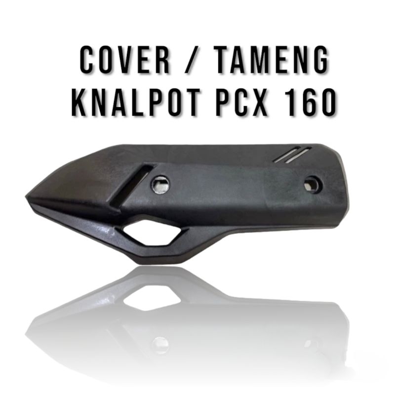 กันรอยท่อไอเสีย / ฝาครอบท่อไอเสีย / PCX 160 แผ่นท่อไอเสีย