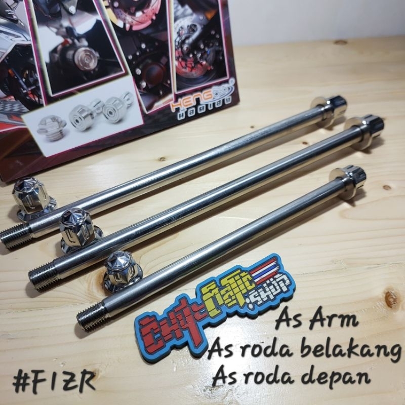 เพลาหน้าและหลัง Probolt Stainless F1z F1zr Jupiter Vega old Heng Thailand