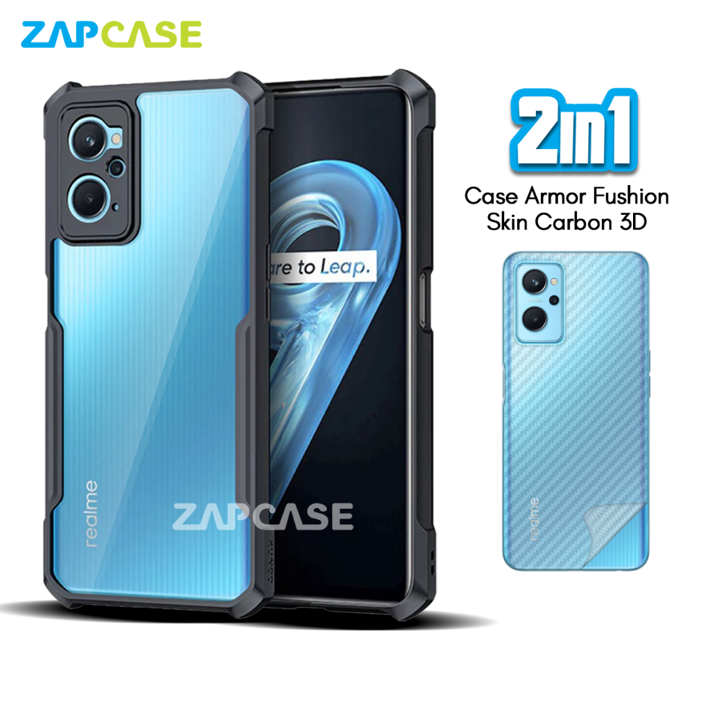เคสRealme 9i Free Skin Carbon