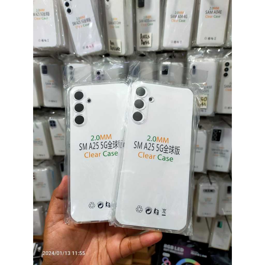 SOFT CASE OEM CLEAR CASE CLEAR 2.0MM SAMSUNG A15 A25 M54 A35 A55 4G / 5G