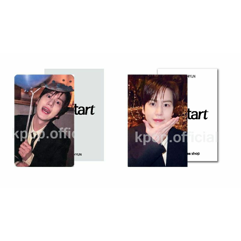 [READY][ Kyuhyun RE-START POB PHOTOCARD