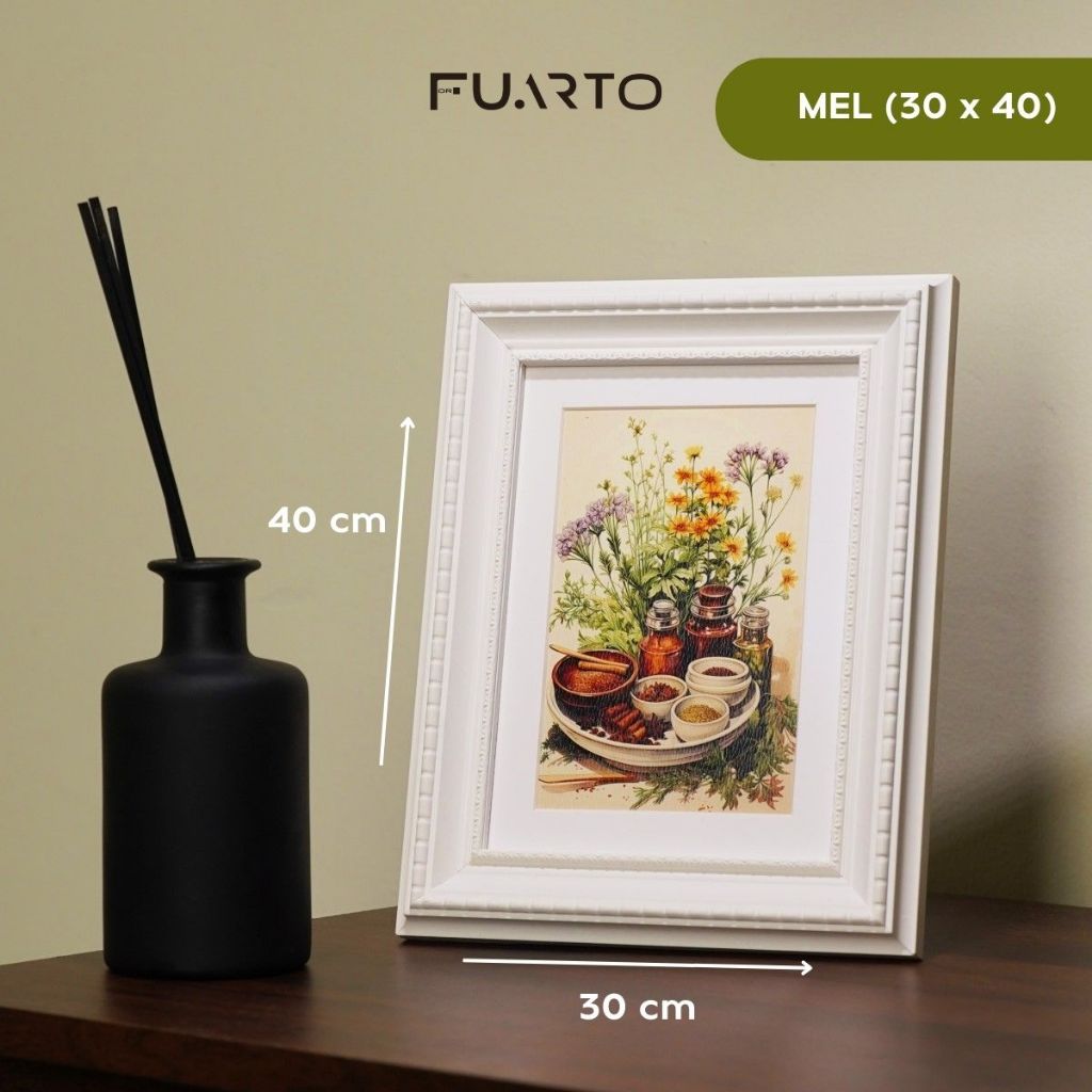 Fiberboard FRAME 30 x 40 MEL FRAME | กรอบรูป - Fuarto Surabaya