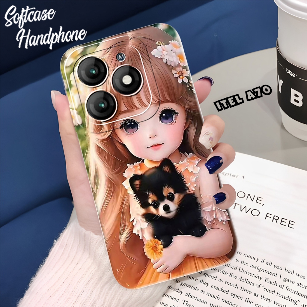 [VIRAL] ล่าสุด Itel A70 2023 Softcase - ล่าสุด Itel A70 Case - ล่าสุด Itel A70 Casing - ซิลิโคน Itel