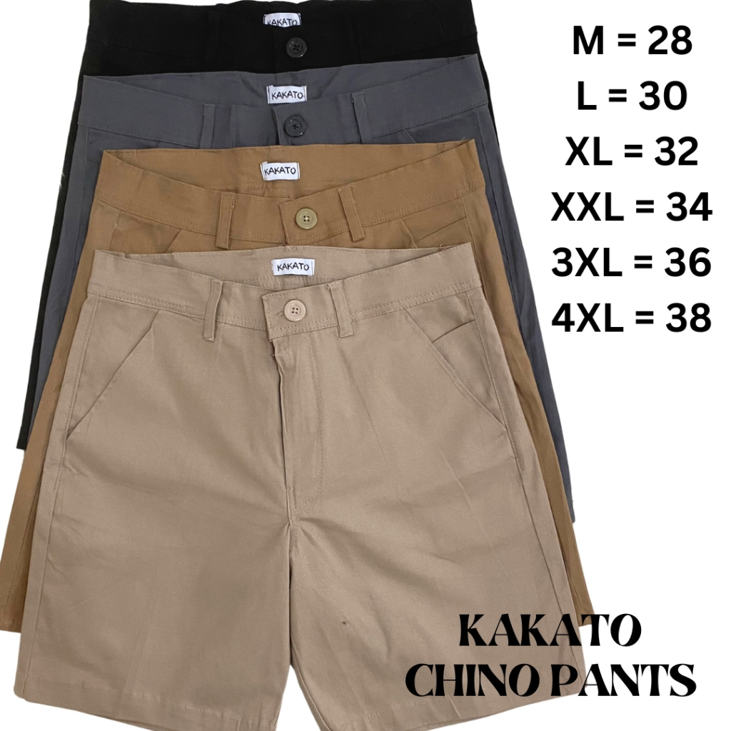 Kakato - กางเกงขาสั้นผู้ชาย CHINO PANTS