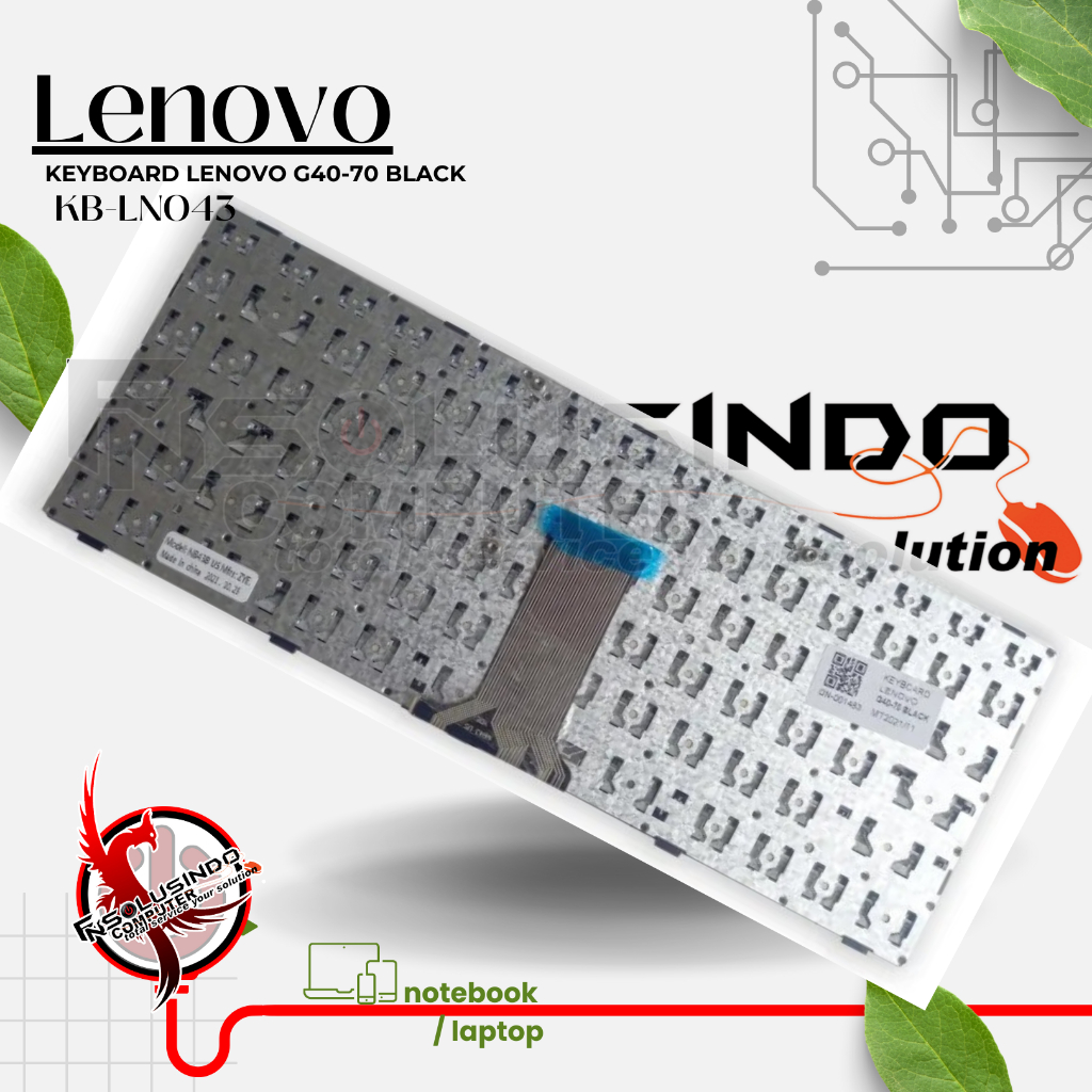 คีย์บอร์ด LENOVO B40-30, B40-45, B40-70, G40-30, G40-45, G40-70, G40-75 G40-70 G40-80 G40-45 G40-30 