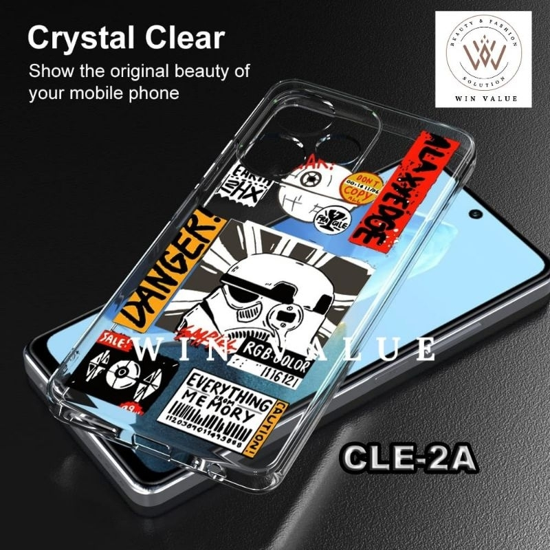 Samsung A15 Samsung A25 Samsung A35 5G Samsung A55 5G Clear Case Clear Image CLE-02 Softcase เคสใส S