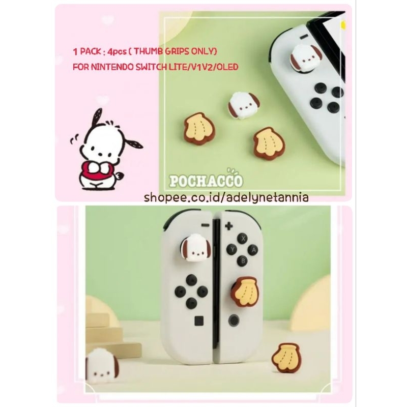 ปลอกสวมนิ้วหัวแม่มือ สําหรับ Nintendo Switch Geekshare Sanrioo Limited ทุกประเภท