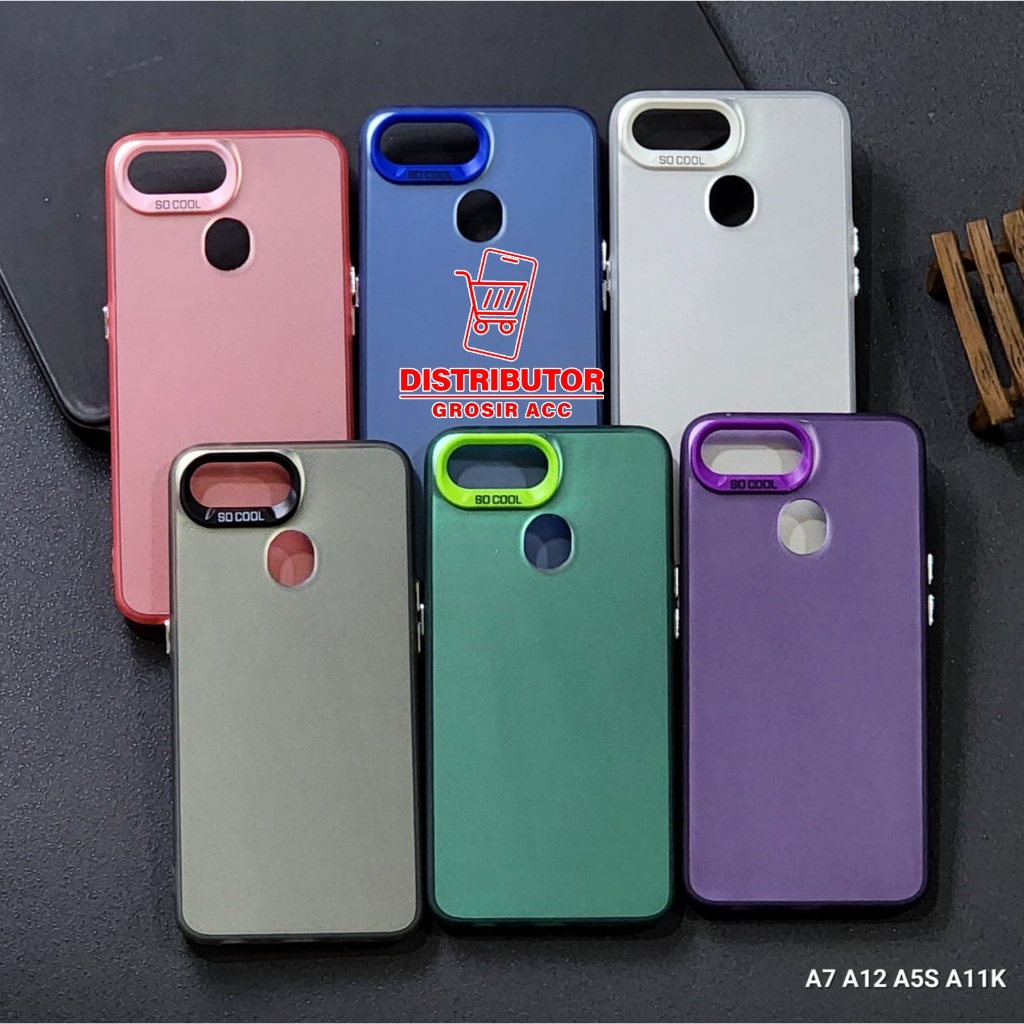 OPPO A7 CASE IMD HYBRID PLATE HOLOGRAM CASE SOCOOL OPPO A7 SC-1