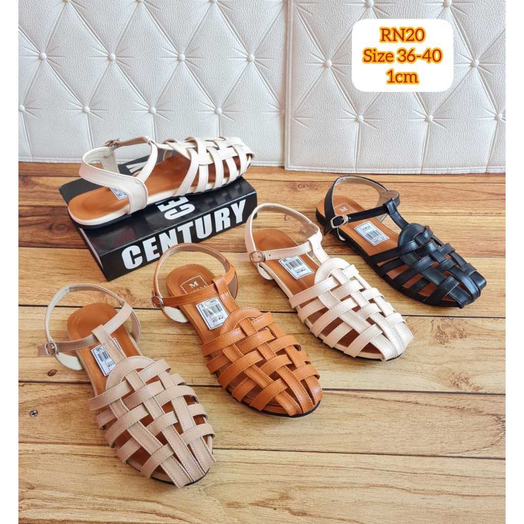 รองเท้า ABS RN 20 รองเท้าส้นแบน Karlyn Livia