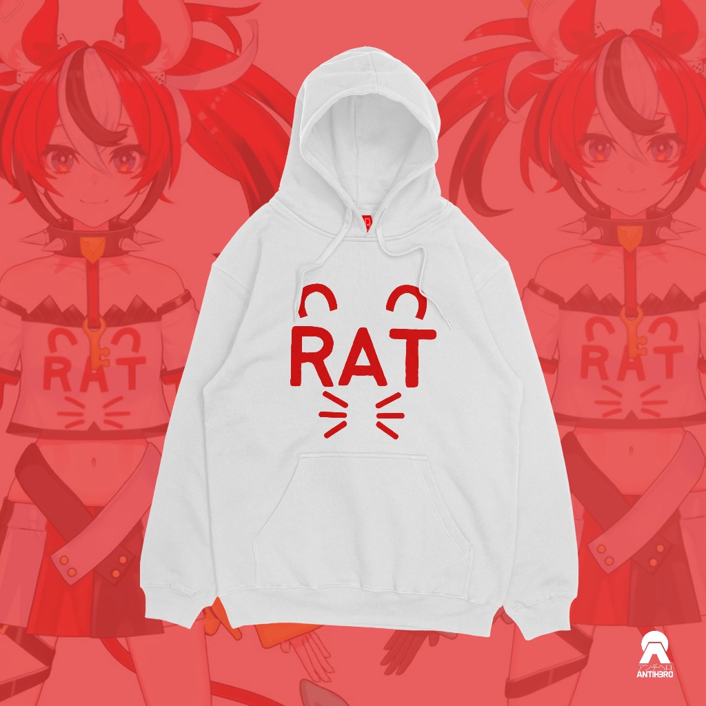 Hoodie Hakos banz Holo Holo In Council Rat Vtuber Streamer Antihero Cloth