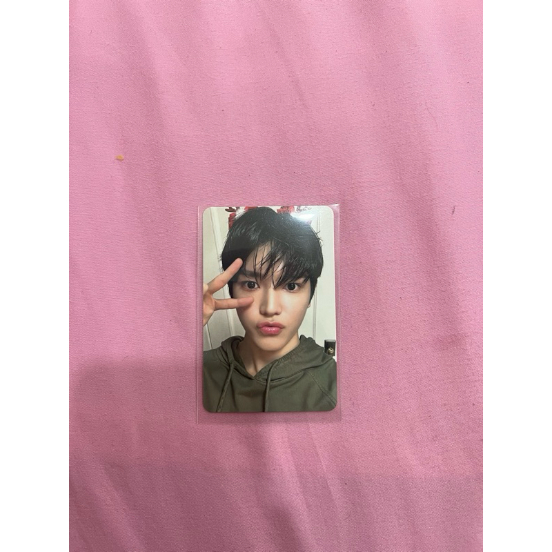 NCT 127 - Taeyong Official Photocard Pink Christmas