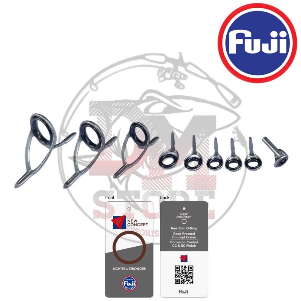 FUJI GUIDE RING SET BC OH - FUJI CCKWOG RING - FUJI KSERIES GUIDE RING