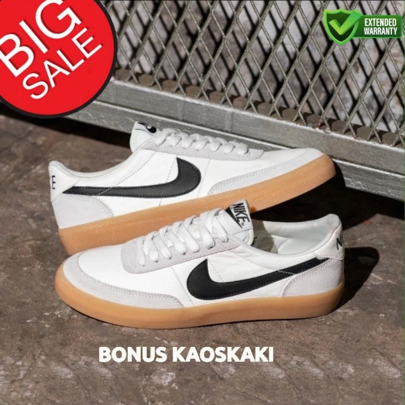 Killshot 2 x Jcrew รองเท้าผ้าใบหมากฝรั่งสีดําสีขาว