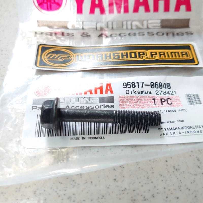 MESIN 10 KEY BOLT 8 M6X40 ENGINE BLOCK BOLT M6X4CM LENGTH 4CM MATIC BEBEK SPORT