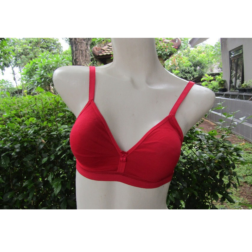 KATUN [อัปเดต 24.02.2024] Wireless Minimizer COTTON Bra WITH FOAM BONPRIX Size 34A (A75) 34B (B75) 3