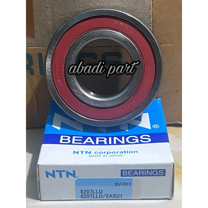 BEARING 6207 LLU NTN REAR WHEEL CARRY