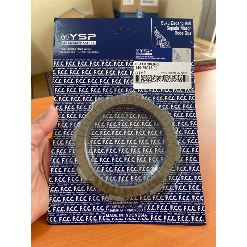 Jupiter MX New 50C แผ่นคลัช / New Jupiter Mx Clutch Plate / Vixion New 2013-2014 / Verza / Mega pro 
