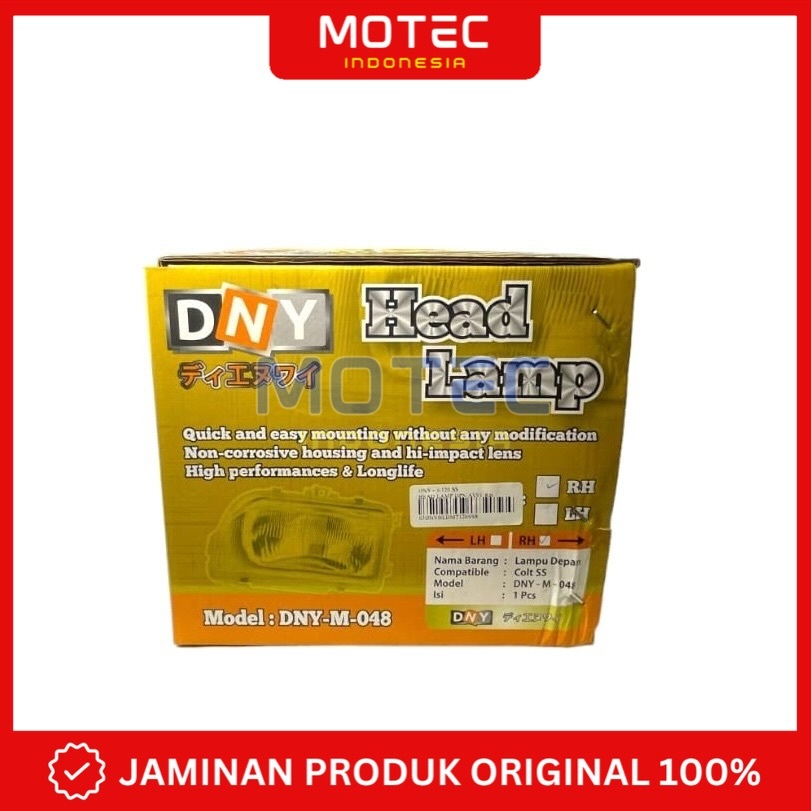 ไฟหน้าขวา Rh Mitsubishi T120 SS T 120 DNY ยี่ห้อ