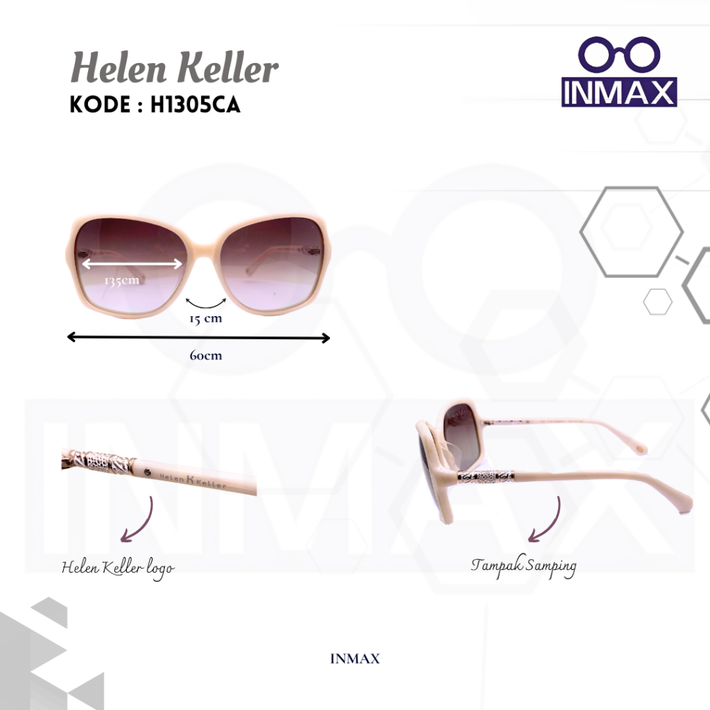 Helen Keller / Women& 39;s Travel Glasses / แว่นกันแดด / H1305CA