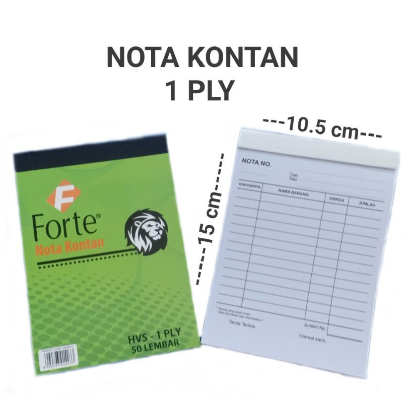 Manual Notes/ Small Contact Brand Forte