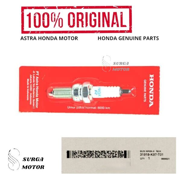 LOKAL หัวเทียนรถจักรยานยนต์ MR8K-9NGK สําหรับ Honda ADV ALL NEW PCX HYBRID 150 Local LED K97 . ฮอนด้